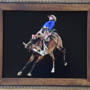 Saddle Bronc (Blue Shirt)
