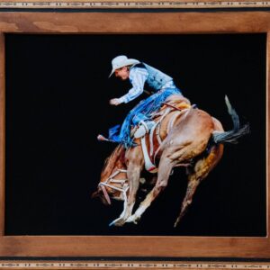 Saddle Bronc (Striped Shirt)